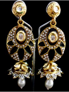 Polki Earrings